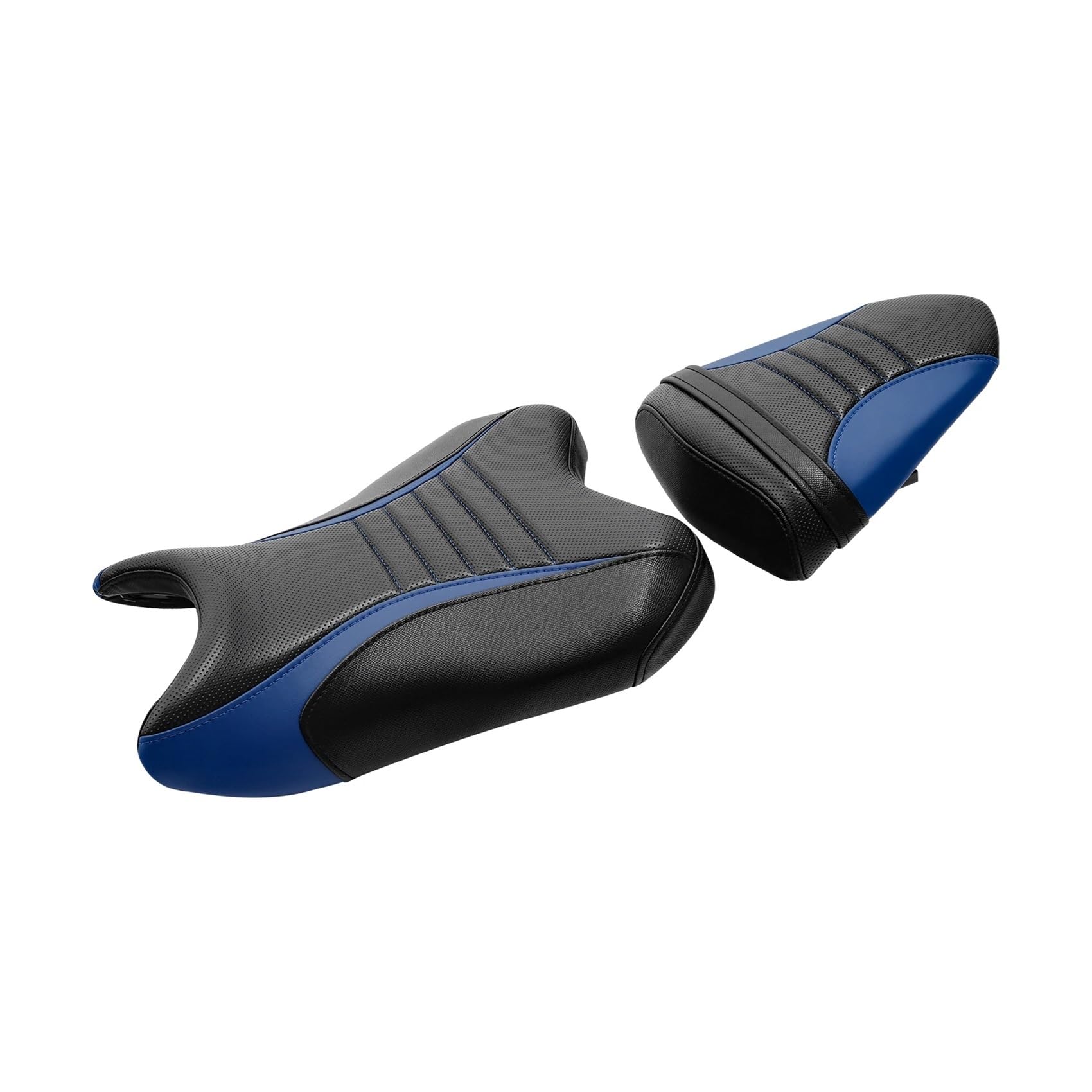 Motorradsitz Beifahrersitz Motorrad Vorne Und Hinten Fahrer Und Passagier Sozius Sitz Für YZF R6 YZF-R6 2006-2007 Motorrad Fahrer Sitz Sattel(Type 2) von YFWLNZD