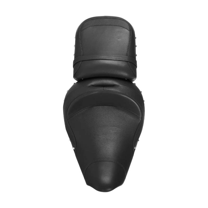 Motorradsitz Beifahrersitz Motorradfahrer-Beifahrersitz Für Chief Cl&assic 2014-2018 Springfield 2016-2020 2017 Dark Horse 19(Black) von YFWLNZD
