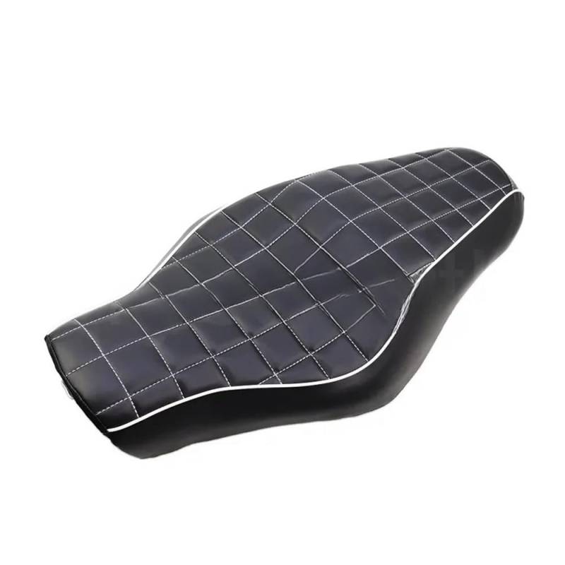 Motorradsitz Beifahrersitz Schwarzer Beifahrersattelsitz Mit Zwei Sitzen Für Für Sportster XL883 XL1200 2005–2020 2019 2018 2017 2016 2015 2014 2013(Color a) von YFWLNZD