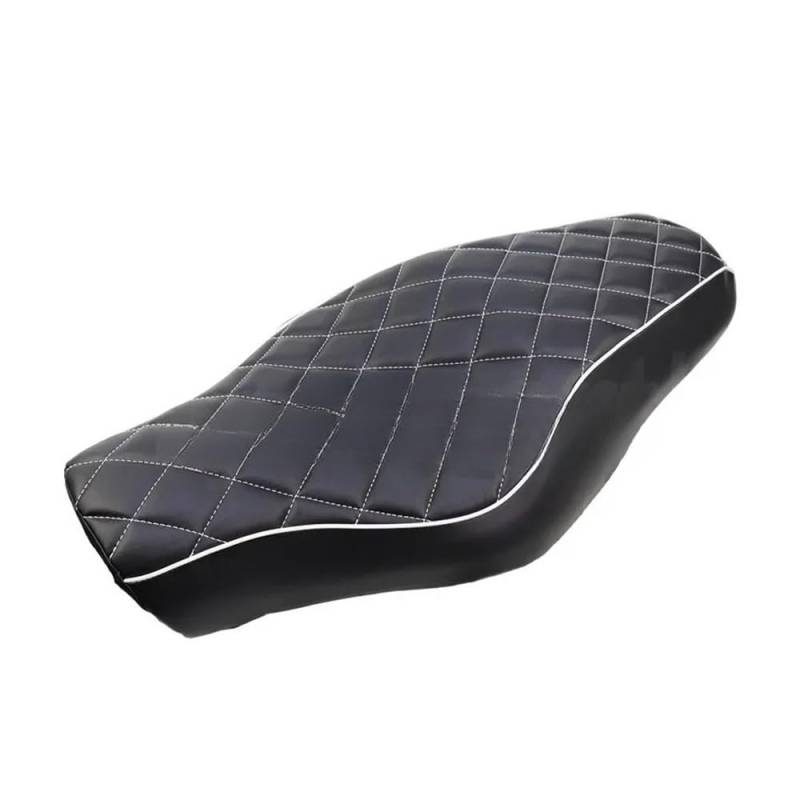 Motorradsitz Beifahrersitz Schwarzer Beifahrersattelsitz Mit Zwei Sitzen Für Für Sportster XL883 XL1200 2005–2020 2019 2018 2017 2016 2015 2014 2013(Color c) von YFWLNZD