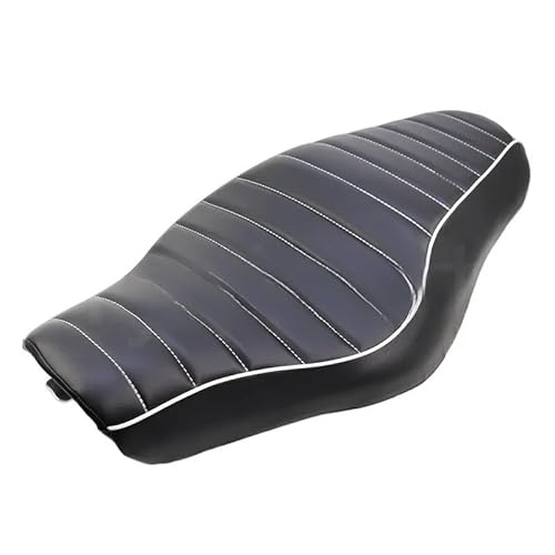 Motorradsitz Beifahrersitz Schwarzer Beifahrersitz Mit Zwei Sitzen Für Für Sportster XL883 XL1200 2005-2020 06 07 08 09 10 11 12 13 14 15 16 17(Color b) von YFWLNZD