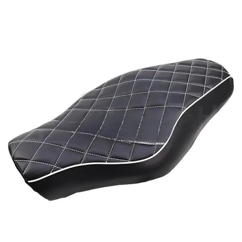 Motorradsitz Beifahrersitz Schwarzer Beifahrersitz Mit Zwei Sitzen Für Für Sportster XL883 XL1200 2005-2020 06 07 08 09 10 11 12 13 14 15 16 17(Color c) von YFWLNZD