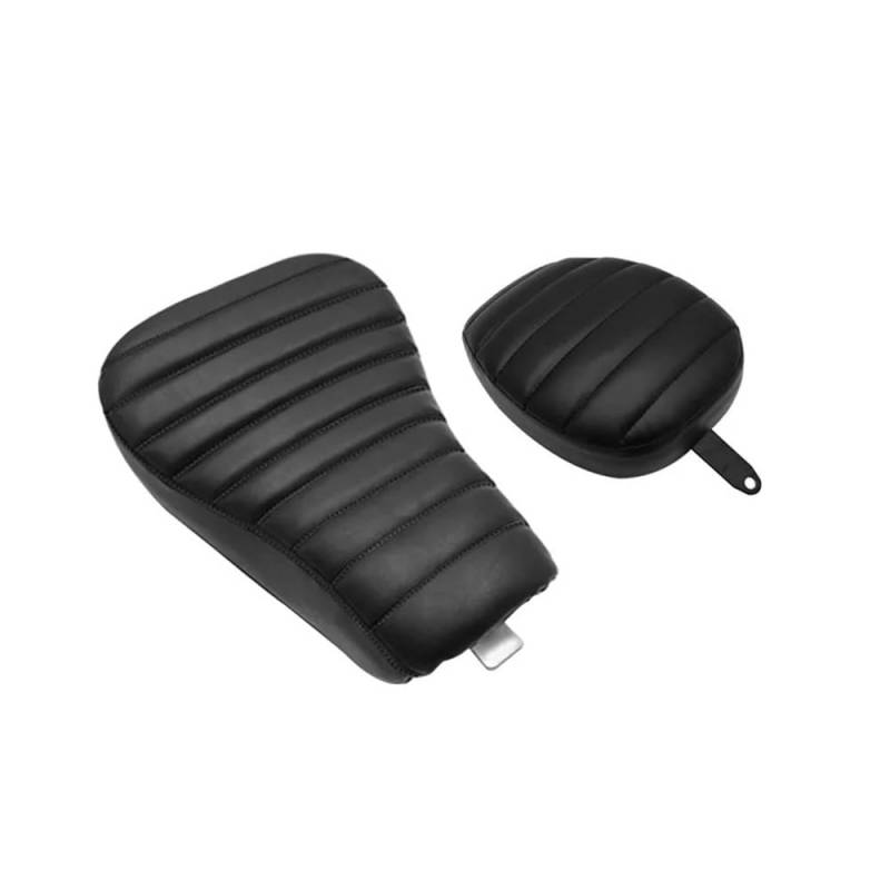 Motorradsitz Beifahrersitz Universal Motorrad Vorne Hinten Passagier Kissen Sozius Sitz Pad Für Für Sportster XL 1200 883 72 48 2004-2019(Style-C) von YFWLNZD