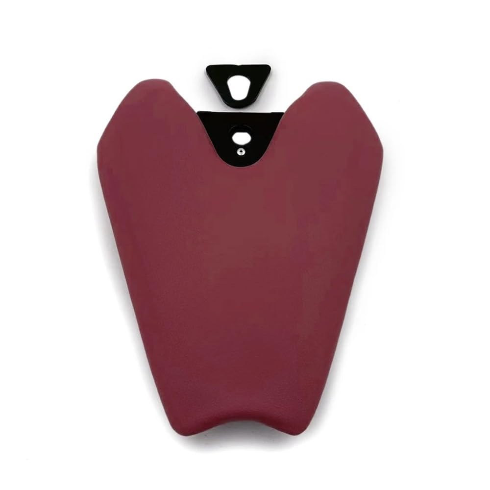 Motorradsitz Beifahrersitz Weiches Basiskissen Für Den Beifahrersitz des Motorrads Passend Für Z1000 2014-2022 Motorrad-Rücksitz(Jujube red) von YFWLNZD