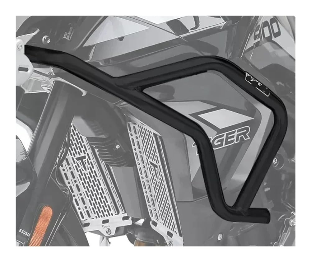 Stoßstange Oberer Unterer Stoßfänger-Motorschutzschutz-Sturzbügel Für Tr&iumph Für Für Tiger 850 900 GT-Motorradzubehör von YFWLNZD