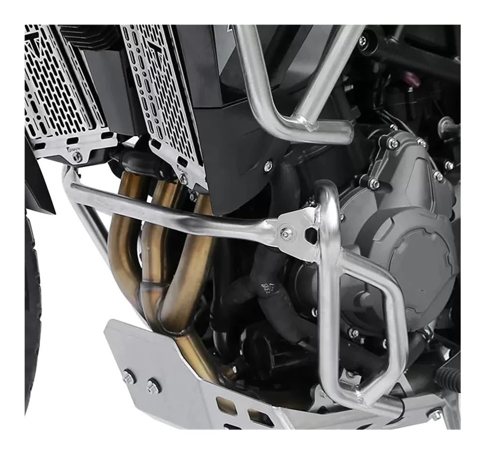 Stoßstange Oberer Unterer Stoßfänger-Motorschutzschutz-Sturzbügel Für Tr&iumph Für Für Tiger 850 900 GT-Motorradzubehör von YFWLNZD