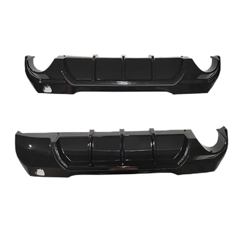 Auto Heckstoßstange Diffusor für BMW 1 Series F40 2020-2024, Heckspoiler Splitter Unterlippe Kratzfeste Protector Auto Zubehör, B Carbon Pattern von YGDBFB88