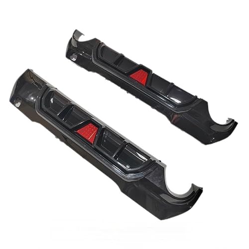 Auto Heckstoßstange Diffusor für BMW 1 Series F40 2020-2025, Heckspoiler Splitter Unterlippe Kratzfeste Protector Auto Zubehör, Light on one Side von YGDBFB88