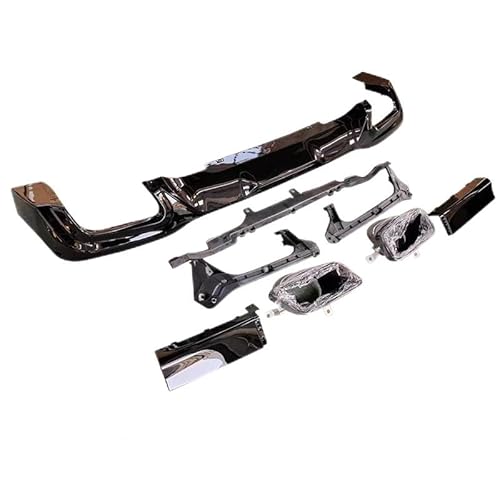 Auto Heckstoßstange Diffusor für BMW 2 Series F44 2021-2024, Heckspoiler Splitter Unterlippe Kratzfeste Protector Auto Zubehör von YGDBFB88