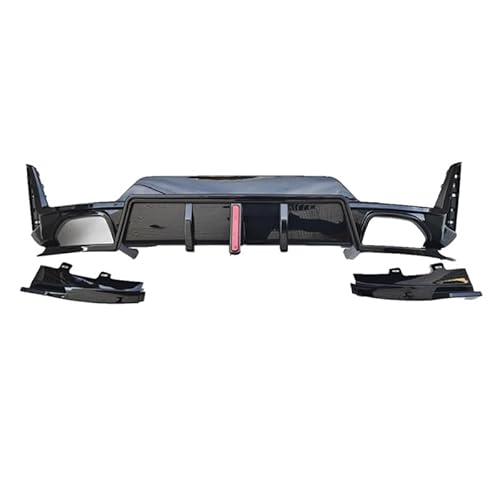 Auto Heckstoßstange Diffusor für BMW 3 Series 2023-2025, Heckspoiler Splitter Unterlippe Kratzfeste Protector Auto Zubehör von YGDBFB88