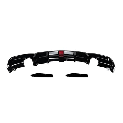 Auto Heckstoßstange Diffusor für BMW 3 Series F30 MT 2013-2019, Heckspoiler Splitter Unterlippe Kratzfeste Protector Auto Zubehör,C von YGDBFB88