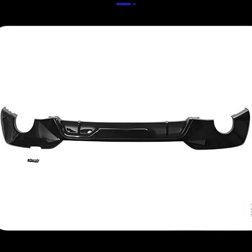 Auto Heckstoßstange Diffusor für BMW 3 Series G20 G28 2020-2022, Heckspoiler Splitter Unterlippe Kratzfeste Protector Auto Zubehör, B Bright Black+Carbon Pattern von YGDBFB88