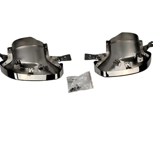 Auto Heckstoßstange Diffusor für BMW 3 Series G20 G28 2020-2023, Heckspoiler Splitter Unterlippe Kratzfeste Protector Auto Zubehör,Silver von YGDBFB88
