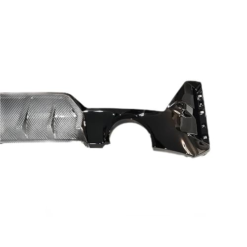 Auto Heckstoßstange Diffusor für BMW 3 Series G20 G28 2023-2024, Heckspoiler Splitter Unterlippe Kratzfeste Protector Auto Zubehör,Glossy Black + Carbon Pattern von YGDBFB88