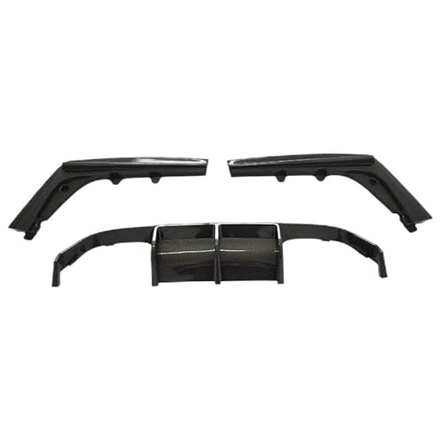 Auto Heckstoßstange Diffusor für BMW M3 M4 F80 F82 2014-2020, Heckspoiler Splitter Unterlippe Kratzfeste Protector Auto Zubehör,Carbon Pattern von YGDBFB88