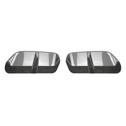 Auto Heckstoßstange Diffusor für BMW X1 IX1 U11 M Sport 2023+, Heckspoiler Splitter Unterlippe Kratzfeste Protector Auto Zubehör, Carbon Fiber Texture von YGDBFB88