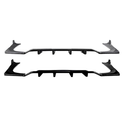 Auto Heckstoßstange Diffusor für Mercedes Benz C-Class W206 C200 C43 2022+, Heckspoiler Splitter Unterlippe Kratzfeste Protector Auto Zubehör, Carbon Fiber Texture von YGDBFB88