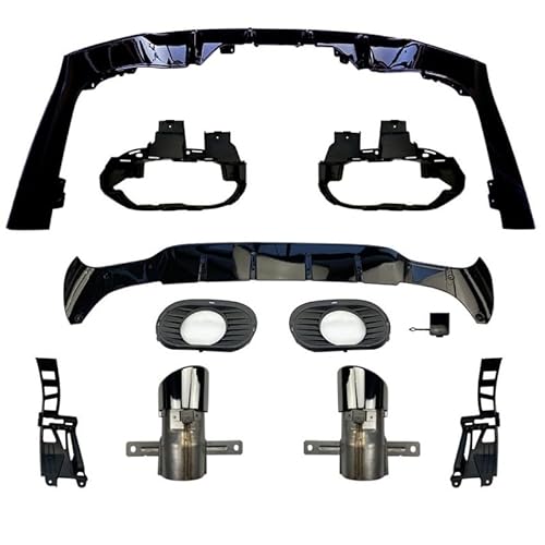 Auto Heckstoßstange Diffusor für Mercedes-Benz CLA-Class C118 CLA35 CLA200 260, Heckspoiler Splitter Unterlippe Kratzfeste Protector Auto Zubehör von YGDBFB88