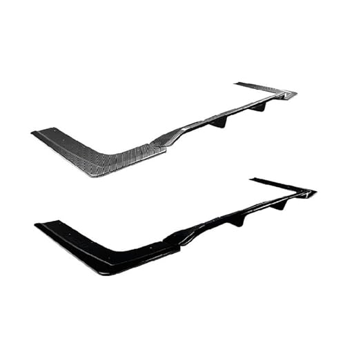 Auto Heckstoßstange Diffusor für Mercedes-Benz V-Class W447 V260 AMG 2018-2023, Heckspoiler Splitter Unterlippe Kratzfeste Protector Auto Zubehör, Carbon Fiber Texture von YGDBFB88