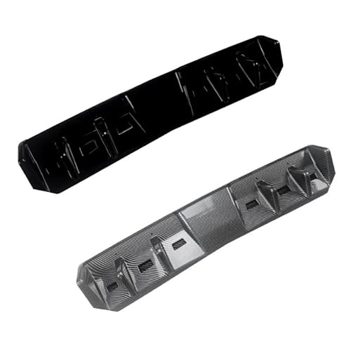Auto Heckstoßstange Diffusor für Subaru WRX STI VA 2015-2021, Heckspoiler Splitter Unterlippe Kratzfeste Protector Auto Zubehör, Carbon Fiber Texture von YGDBFB88