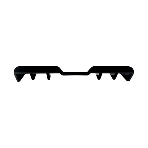 Auto Heckstoßstange Diffusor für Subaru WRX STI VA 2015-2021, Heckspoiler Splitter Unterlippe Kratzfeste Protector Auto Zubehör,Piano Black von YGDBFB88