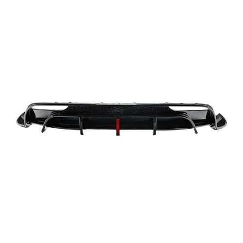 Auto Heckstoßstange Diffusor für Tesla Model 3 2024+, Heckspoiler Splitter Unterlippe Kratzfeste Protector Auto Zubehör,Piano Black von YGDBFB88