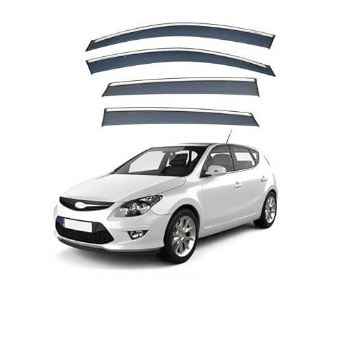YGDZWZQB Regenschutz für Autofenster, für Hyunda Elantra Touring MK1-FD 2007–2012, Silberstreifen, Fensterschutz, extra langlebig, Außenmontage, Auto-Visiere, Regenschutz, Autozubehör YGDZWZQB Regenschutz für Autofenster, für Hyunda Elantra Touring MK1-FD 2007–2012, Silberstreifen, Fensterschutz, extra langlebig, Außenmontage, Auto-Visiere, Regenschutz, Autozubehör von YGDZWZQB