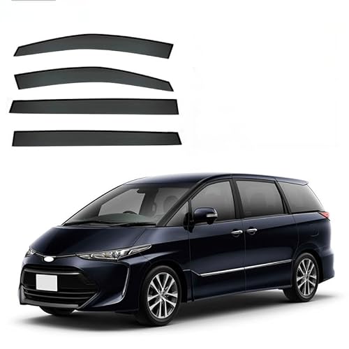 YGDZWZQB Regenschutz für Autofenster für Toyota Estima MK3-XR50 2006-2019 Fenster Regenschutz ohne hellen Streifen, extra langlebige Außenhalterung Auto Visiere Regenschutz Autozubehör YGDZWZQB Regenschutz für Autofenster für Toyota Estima MK3-XR50 2006-2019 Fenster Regenschutz ohne hellen Streifen, extra langlebige Außenhalterung Auto Visiere Regenschutz Autozubehör von YGDZWZQB