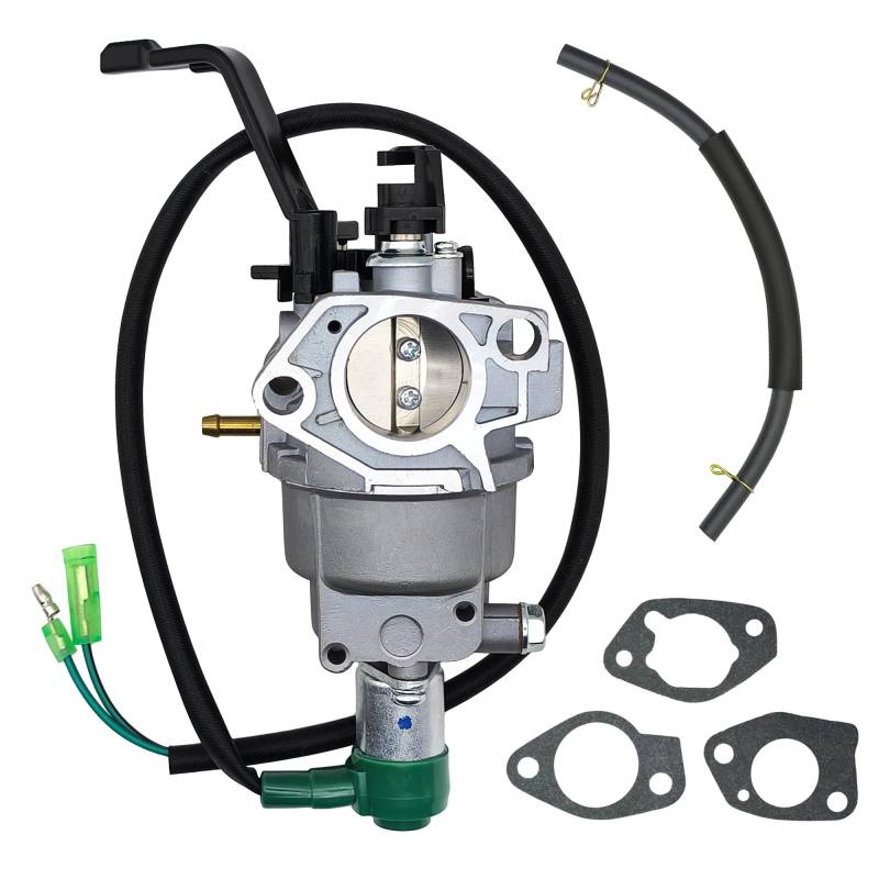 YGQ GX340 GX390 Vergaser Kit Huayi P27-1D Benzin Generator notstromaggregat stromerzeuger Vergaser Kit OEM für Champion Generac 420cc 439cc 459cc Powered 6500 8750 9000 7000 8000 9500 von YGQ