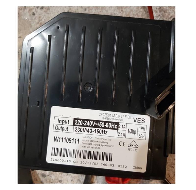 Passend for Kühlschrank Kompressor Frequenzumrichter CF02D01 M 0 0 87 F 00 von YHENSS
