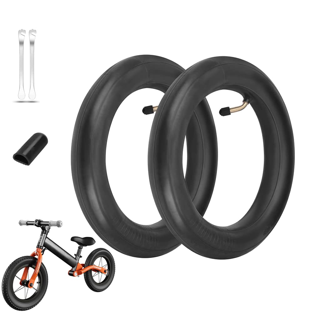 YHTSPORT 12 Zoll Kinderwagen Schlauch 12 1/2"x 2 1/4" Fahrradschlauch+ Montagehebeln, Innenschlauch Mit Winkelventil 45° inkl. kompatibel für Kinderwagen Fahrrad Roller Reifen Dreirad Laufrad YHTSPORT 12 Zoll Kinderwagen Schlauch 12 1/2"x 2 1/4" Fahrradschlauch+ Montagehebeln, Innenschlauch Mit Winkelventil 45° inkl. kompatibel für Kinderwagen Fahrrad Roller Reifen Dreirad Laufrad von YHTSPORT