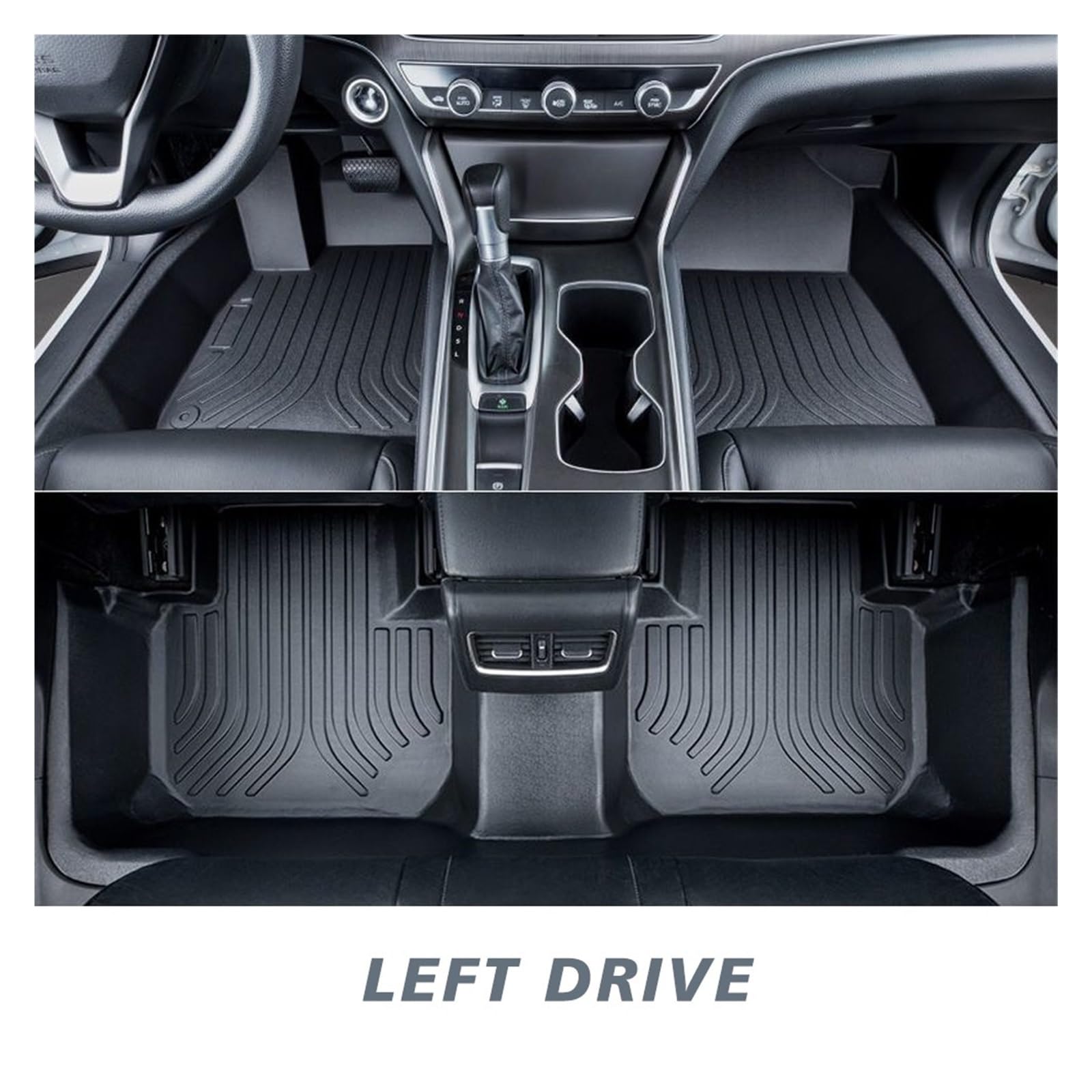 Auto-Bodenmatte kompatibel mit VW Jetta A6 Vento 2011~2018 Fuß-TPE-Liner-Teppich-Innenpolster-Abdeckungszubehör Auto-Bodenmatte kompatibel mit VW Jetta A6 Vento 2011~2018 Fuß-TPE-Liner-Teppich-Innenpolster-Abdeckungszubehör von YHURALTEX