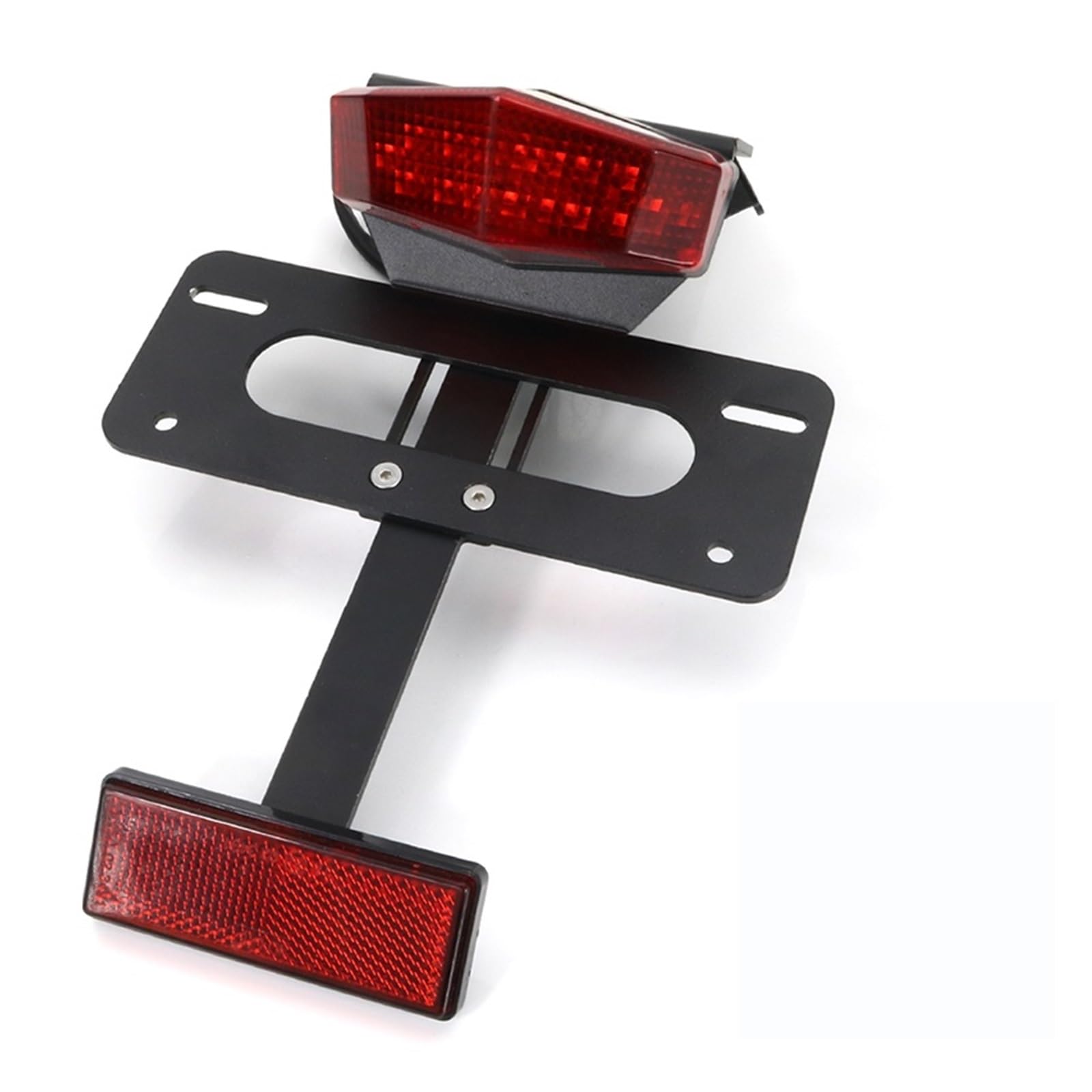 Heck-Fender-Eliminator-Kit Kennzeichenhalter-Halterung Passend for Kawasaki D-Tracker 125 2010-2022 KLX 150 KLX125(Red) von YHURALTEX