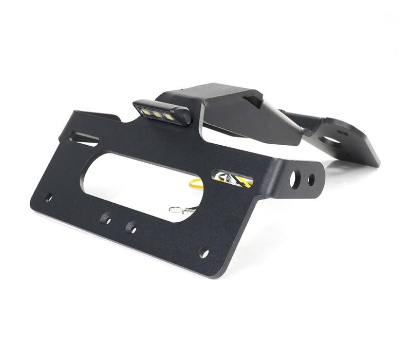 Kennzeichenhalter passend for Triumph Tiger 660 Sport 2022–2023, Motorradzubehör, Heckklappe, Kotflügel-Eliminator, LED-Licht von YHURALTEX