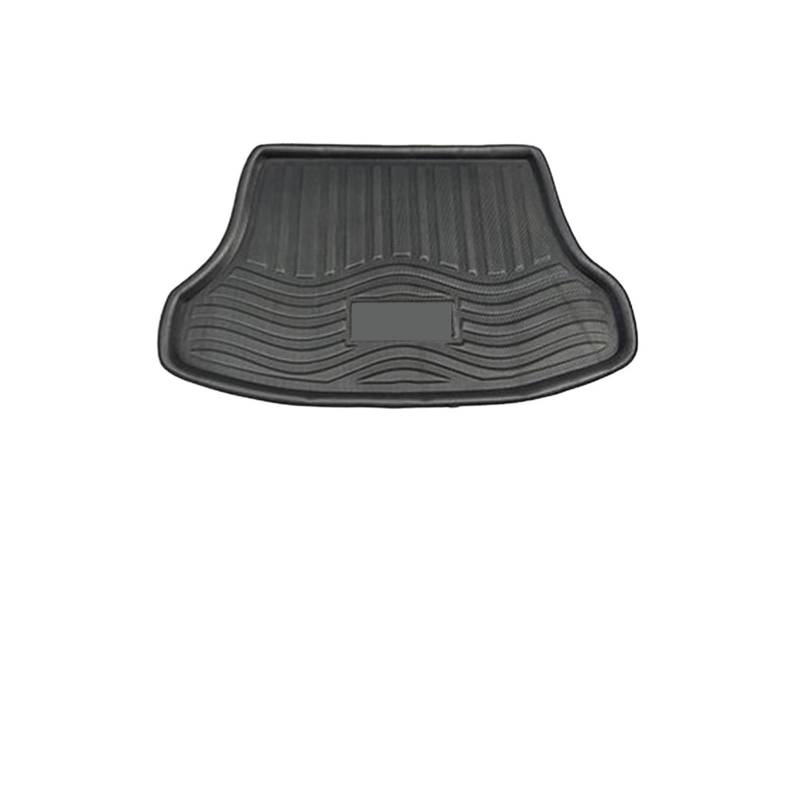 Kofferraummatte hinten, kompatibel mit Nissan Tiida C11 Latio Versa Sedan 2004–2010, benutzerdefiniertes Bodenpolster, Kofferraumwanne, Teppichabdeckung, Zubehör von YHURALTEX