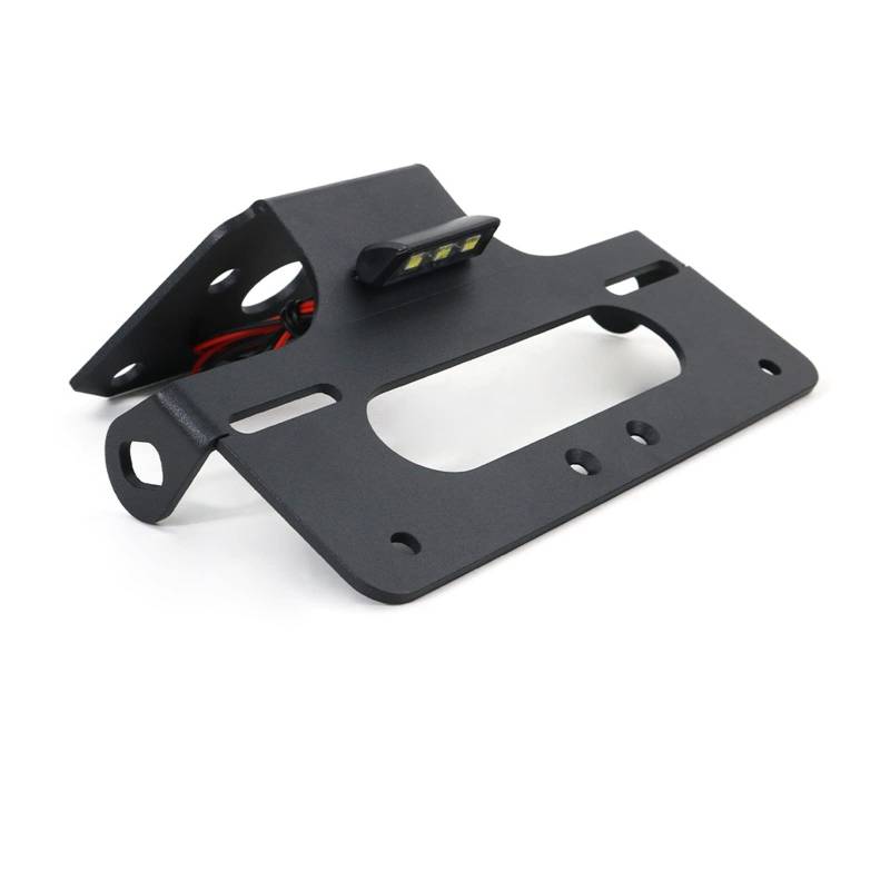 Motorrad-Heck-Fender-Eliminator-Kit Kennzeichenhalter-Halterung Passend for CFMOTO 650NK 650NKS 400NK/NKS 2017-2022 von YHURALTEX