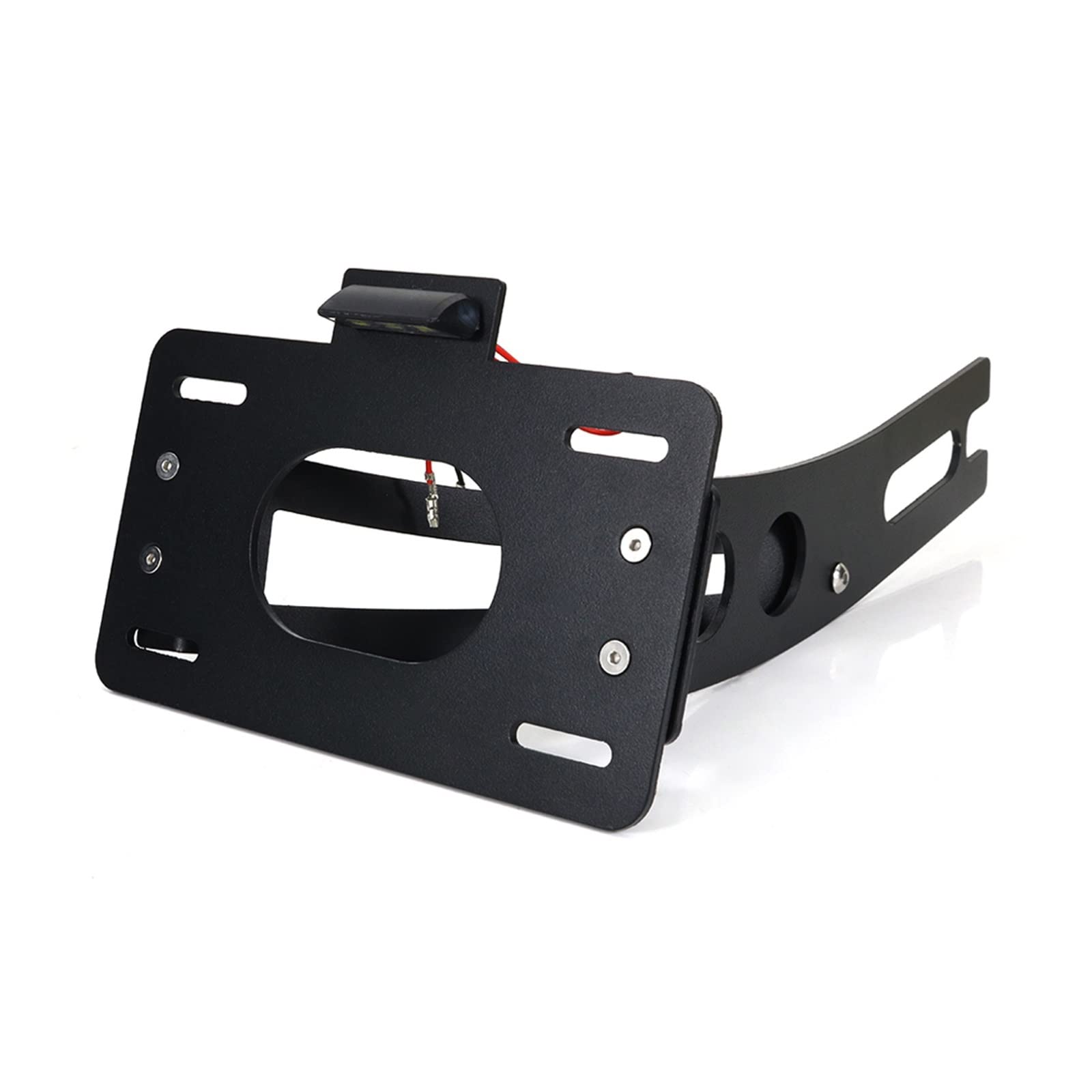 Seitlicher Fender Eliminator, Kennzeichenhalter zur seitlichen Montage, seitlicher Kennzeichenhalter, passend for Shadow VT 600 C 1988–2000 Seitlicher Fender Eliminator, Kennzeichenhalter zur seitlichen Montage, seitlicher Kennzeichenhalter, passend for Shadow VT 600 C 1988–2000 von YHURALTEX