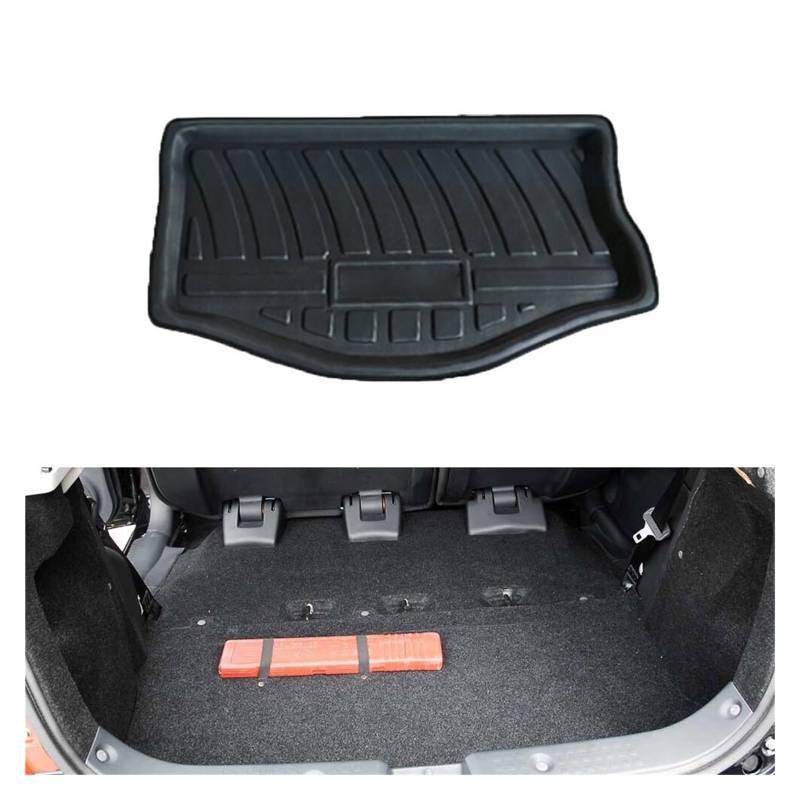 Spezielle Kofferraummatte for hinten, kompatibel mit Suzuki Swift XS 5-Türer Schrägheck 2005–2010, Bodenauflage, Kofferraumabdeckung, Zubehör von YHURALTEX