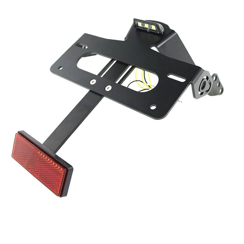 Tail Tidy Fender Eliminator Kit Compatible with Yamaha MT-09 MT09 FZ-09 2017 2018 2019 2020 License Plate Holder Bracket Aluminum von YHURALTEX