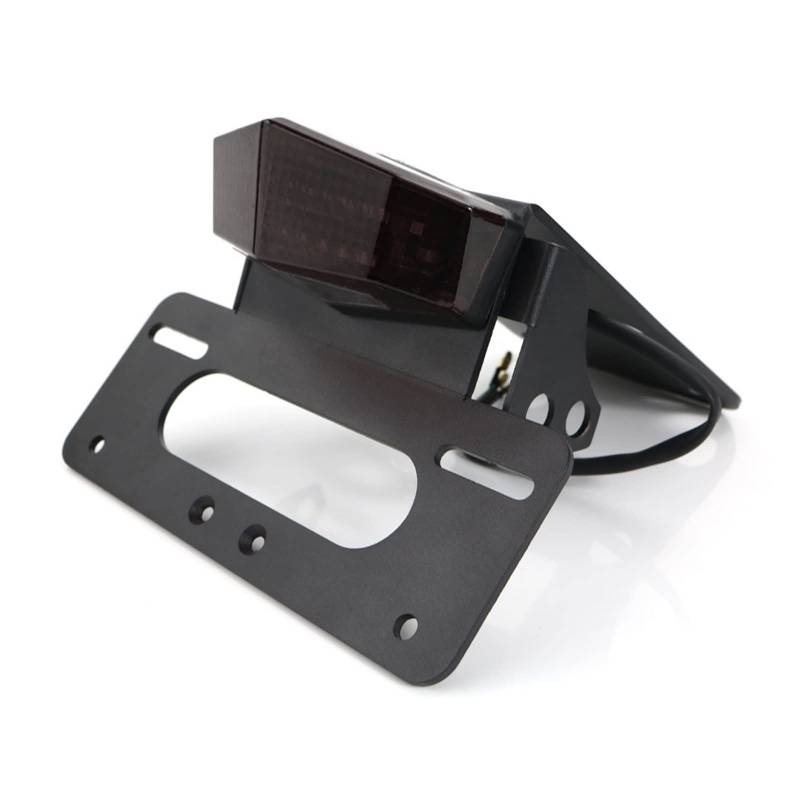 Tail Tidy Fender Eliminator Kit Kennzeichenhalter Halterung Passend for Kawasaki KLX250S KLX250SF KLX250T 2009-2014 KLX250 2021(Dark Grey) von YHURALTEX