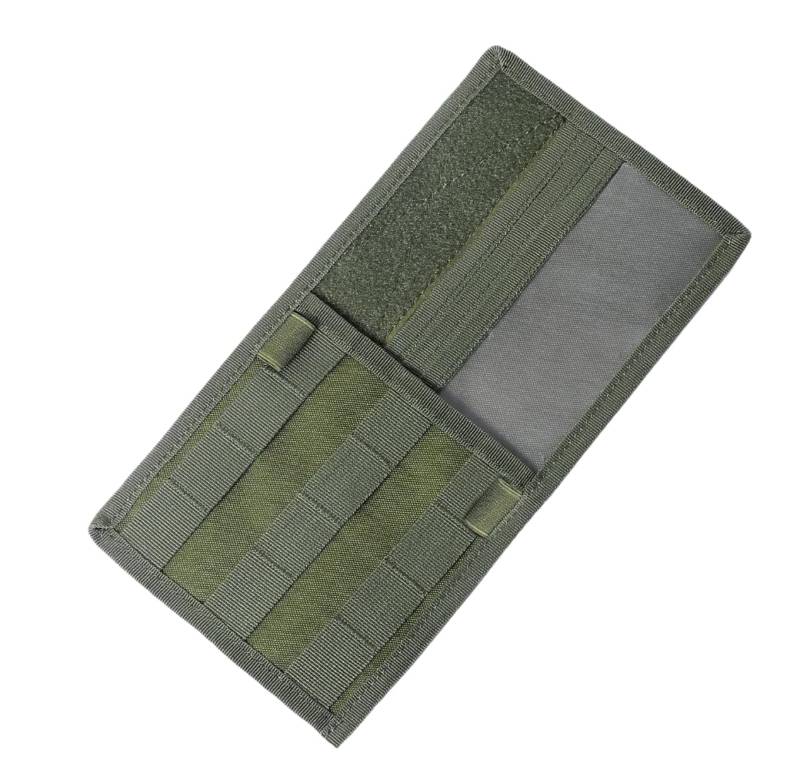 YHZNAGEM Molle Auto Sonnenblenden Organizer, MOLLE Multi-Pocket Visier Panel, Car Sun Visor Organizer Für Die Meisten Fahrzeuge (Grün) von YHZNAGEM