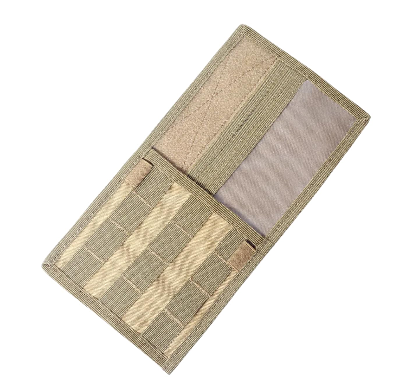 YHZNAGEM Molle Auto Sonnenblenden Organizer, MOLLE Multi-Pocket Visier Panel, Car Sun Visor Organizer Für Die Meisten Fahrzeuge (Khaki) von YHZNAGEM
