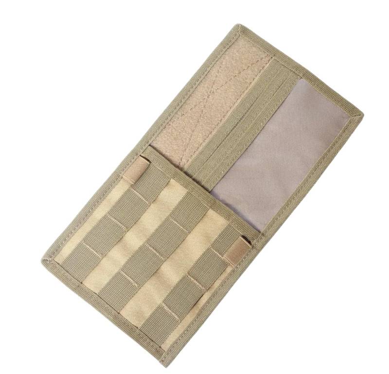 YHZNAGEM Molle Auto Sonnenblenden Organizer, MOLLE Multi-Pocket Visier Panel, Car Sun Visor Organizer Für Die Meisten Fahrzeuge (Khaki) von YHZNAGEM