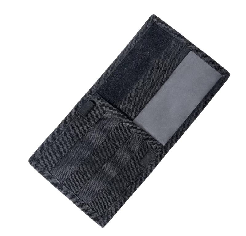YHZNAGEM Molle Auto Sonnenblenden Organizer, MOLLE Multi-Pocket Visier Panel, Car Sun Visor Organizer Für Die Meisten Fahrzeuge (Schwarz) von YHZNAGEM