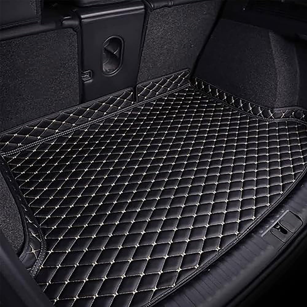 YIESONE Kofferraummatte Autos, für VW Passat Variant (B9) 2023 2024 Langlebiges Wasserdicht Kratzfest Kofferraumwanne Schutzmatte Innenraum ZubehöR,C von YIESONE