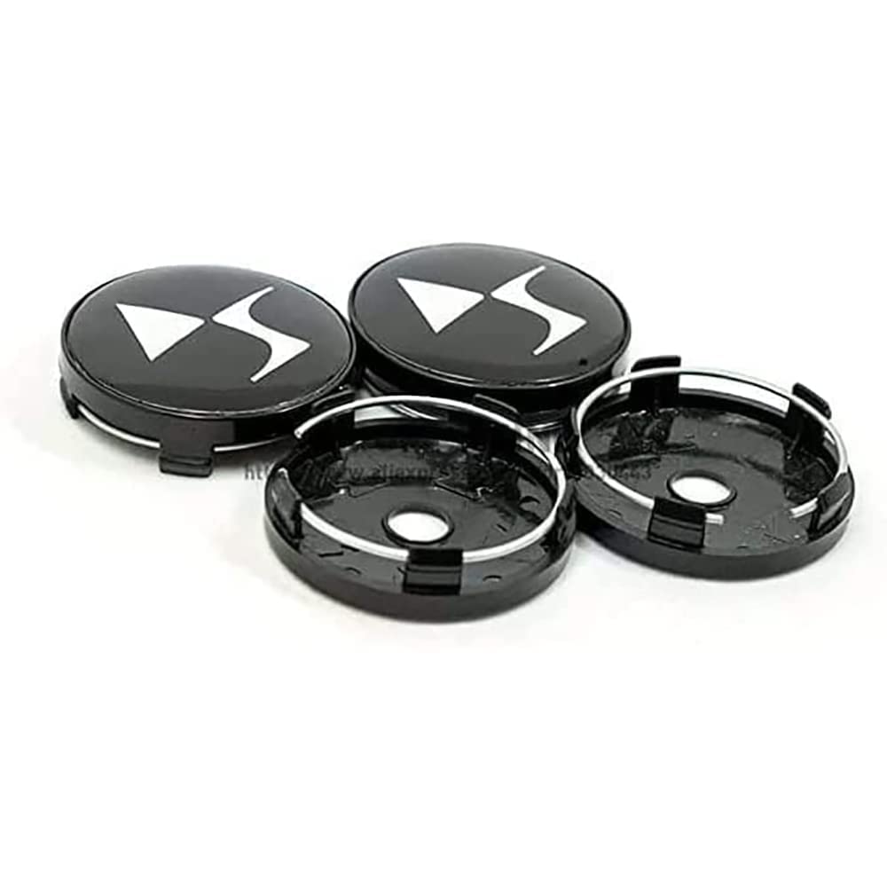 4 Stück Radkappen Auto Nabenkappen für Citroen DS3 DS6 DS7 60MM, Radnabenkappe Radnabendeckel Auto Zubehör für Radnaben 4 Stück Radkappen Auto Nabenkappen für Citroen DS3 DS6 DS7 60MM, Radnabenkappe Radnabendeckel Auto Zubehör für Radnaben von YIFANFENGSUN
