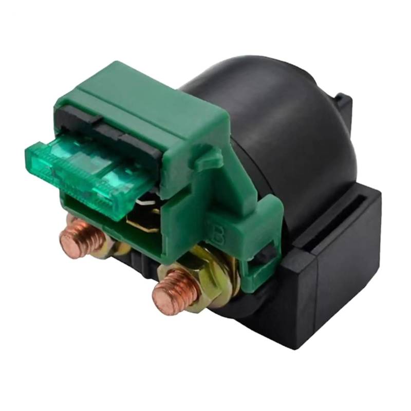 Anlasser-Relais Starterrelais Anlassermagnetrelais, Grün, Elektrischer Relaisschalter Mit Sicherung Für GS500 1990-2009 Gw250 GSX250R DL250 Teile von YIFANGK