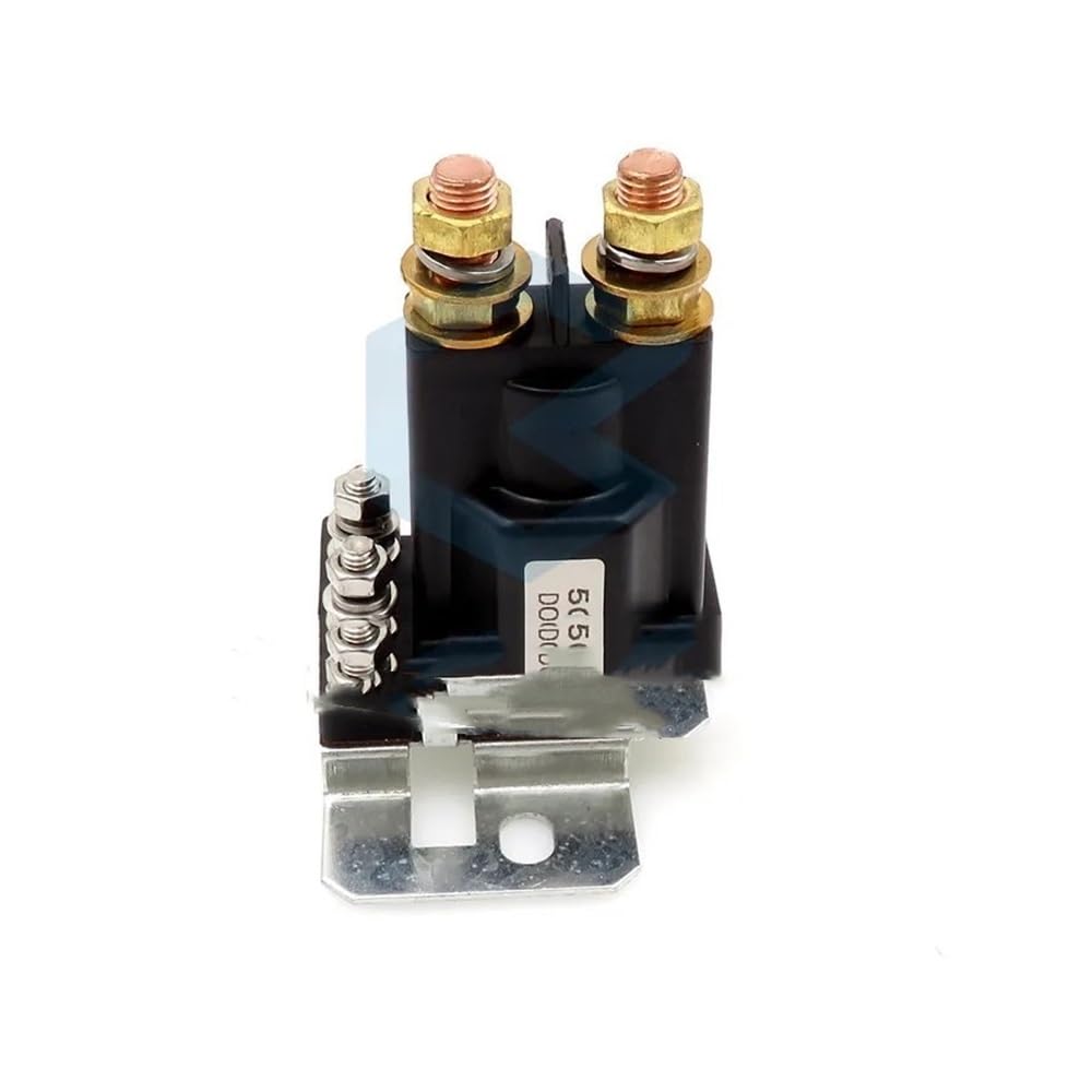 Anlasser-Relais Starterrelais Großer Strom 500A DC 12V-24V 4-poliger Relaisschalter Relais Starter EIN/Aus Netzschalter Motorrad Startrelais Magnetventil Anlasser-Relais Starterrelais Großer Strom 500A DC 12V-24V 4-poliger Relaisschalter Relais Starter EIN/Aus Netzschalter Motorrad Startrelais Magnetventil von YIFANGK
