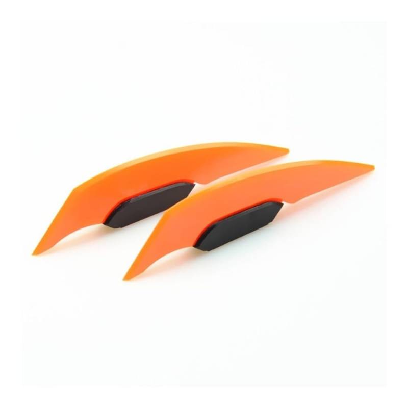 Motorräder Seitenwinglet 2 PCs Motorrad Modifikation Wind Flügel Motorrad Körper Dekoration Moto Vorderseite Spoiler Aerodynamische Flügel Motorrad Zubehör Seitenwindflosse von YIFANGK
