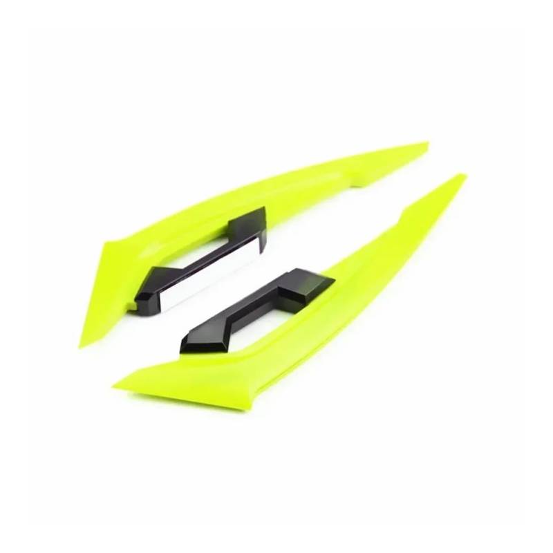 Motorräder Seitenwinglet 2PCS Motorrad Front Verkleidung Winglets Universal Seite Spoiler Dynamische Flügel Aufkleber Motorrad Winglet Aerodynamische Seitenwindflosse von YIFANGK